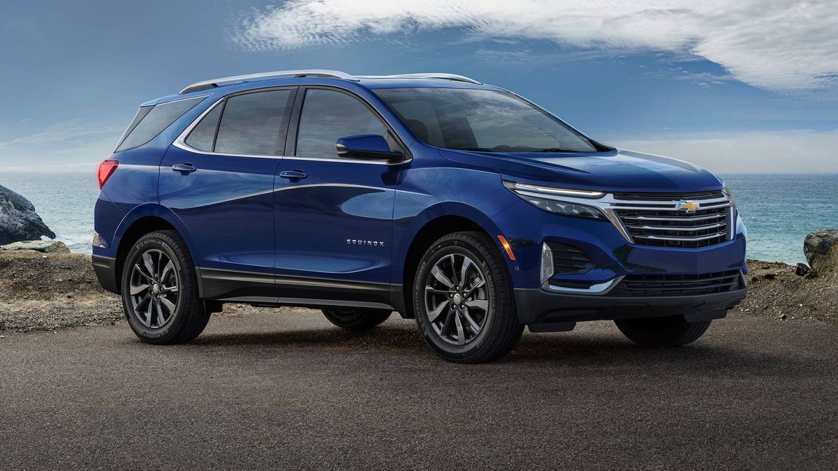 The 2022 Chevy Equinox SUV.